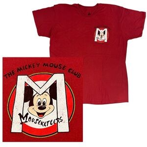 Disney Parks Mouseketeers T-shirt 2XL Red